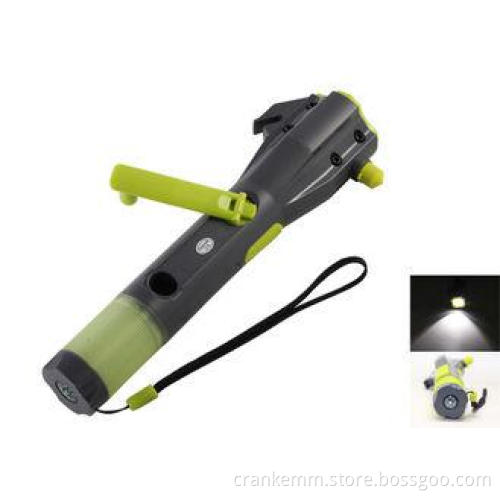 Hand Crank Emergency Car Hammer / Auto Safety Hammer To Bre